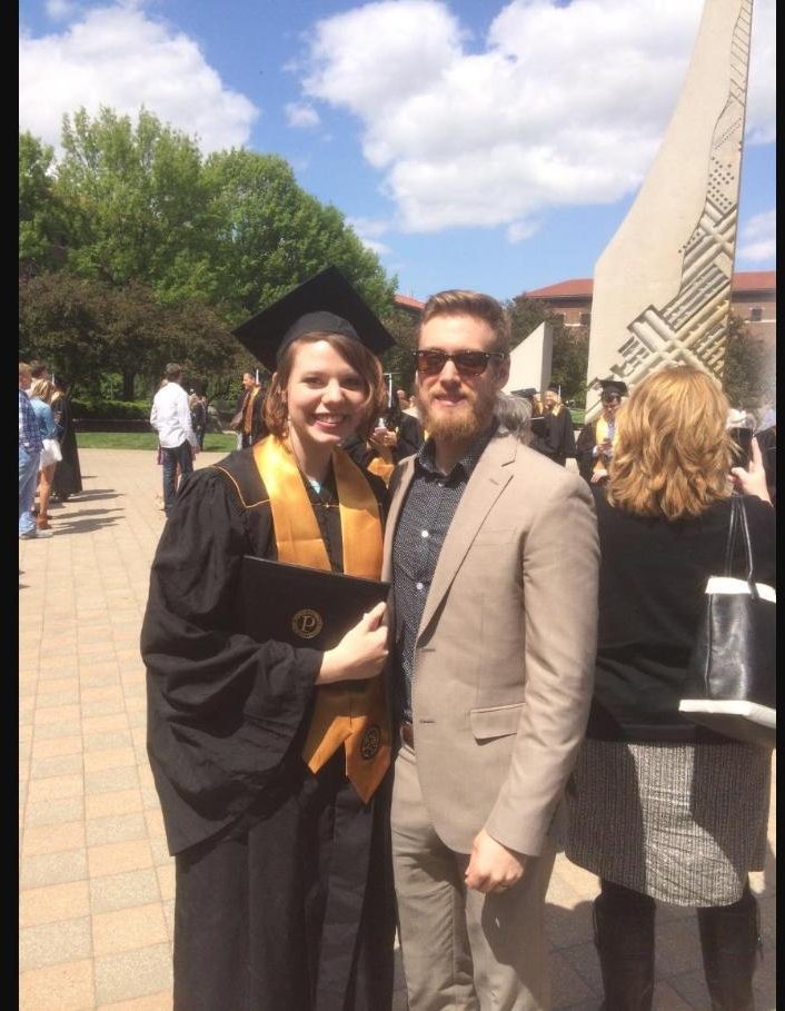Natalie Castner during her Spanish and Linguistics studies at Purdue University