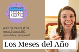 Los Meses del Año- The Months of the Year